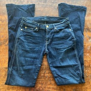 7 For All Mankind Kaylie Bootcut / Flair Jeans Size 28